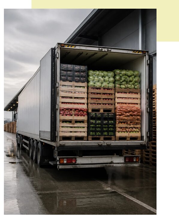 Перевозка плодоовощной продукции в Нижневартовск по цене от 5180 р. | Агросервис-Нжт