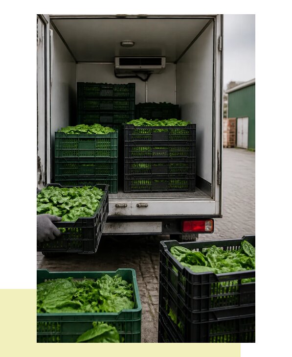 Перевозка шпината в Нижневартовск с сохранением свежести продукции